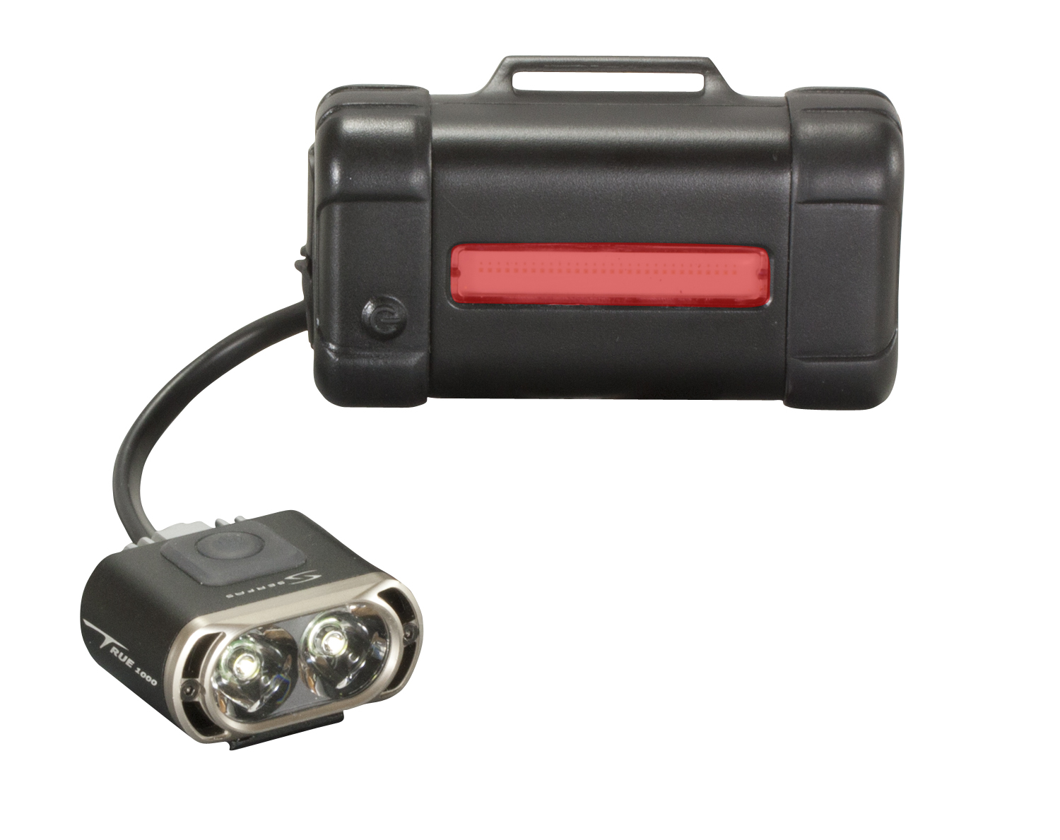 Highpowered Serfas light features integrated taillight Bicycle